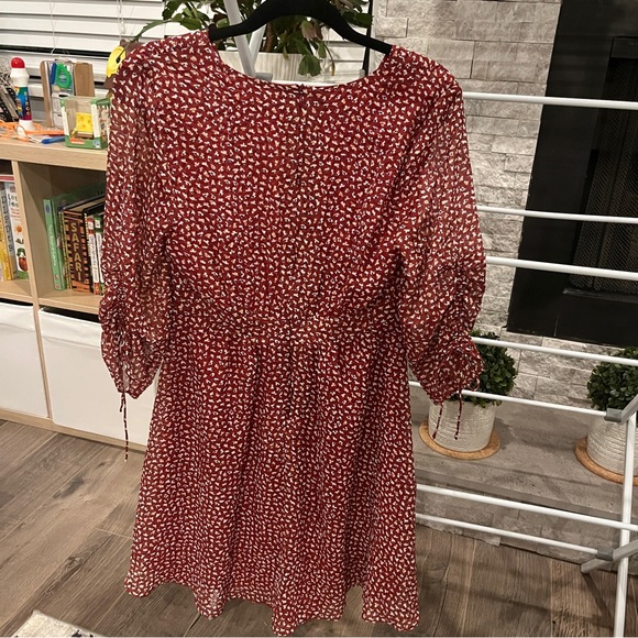 ❌SOLD❌ Madewell | Starviolet Mini Dress in Ditsy Flowers - Picture 6 of 6
